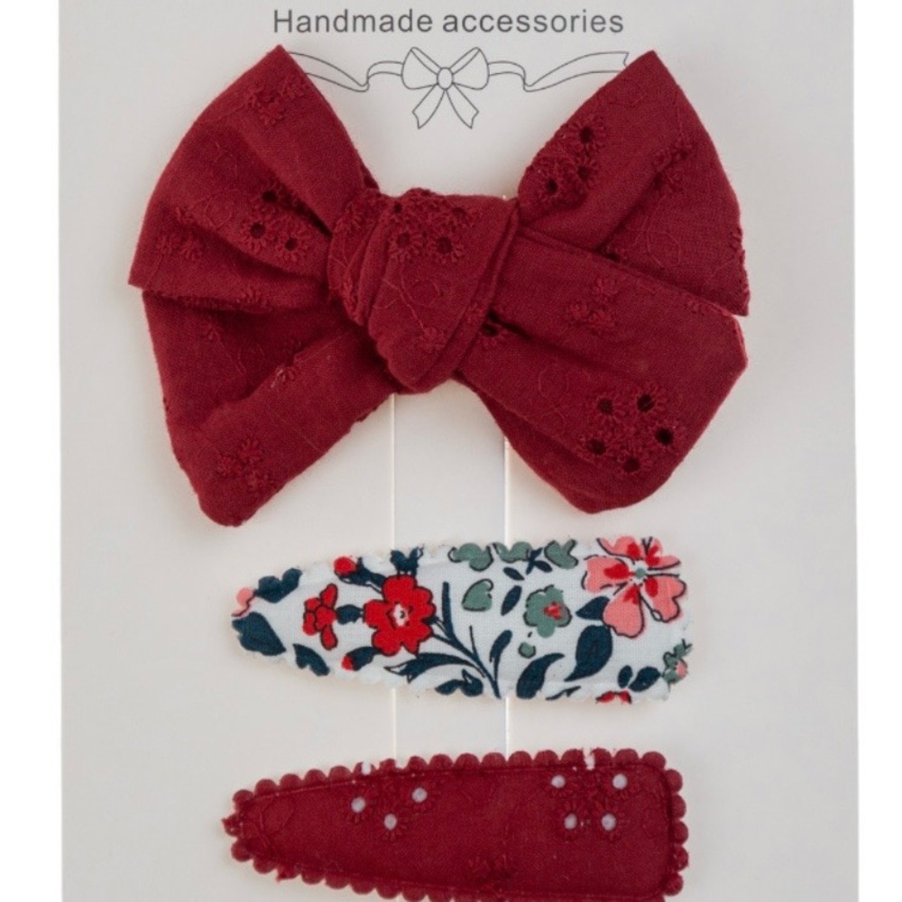 Charming Kids Hair Bow Set